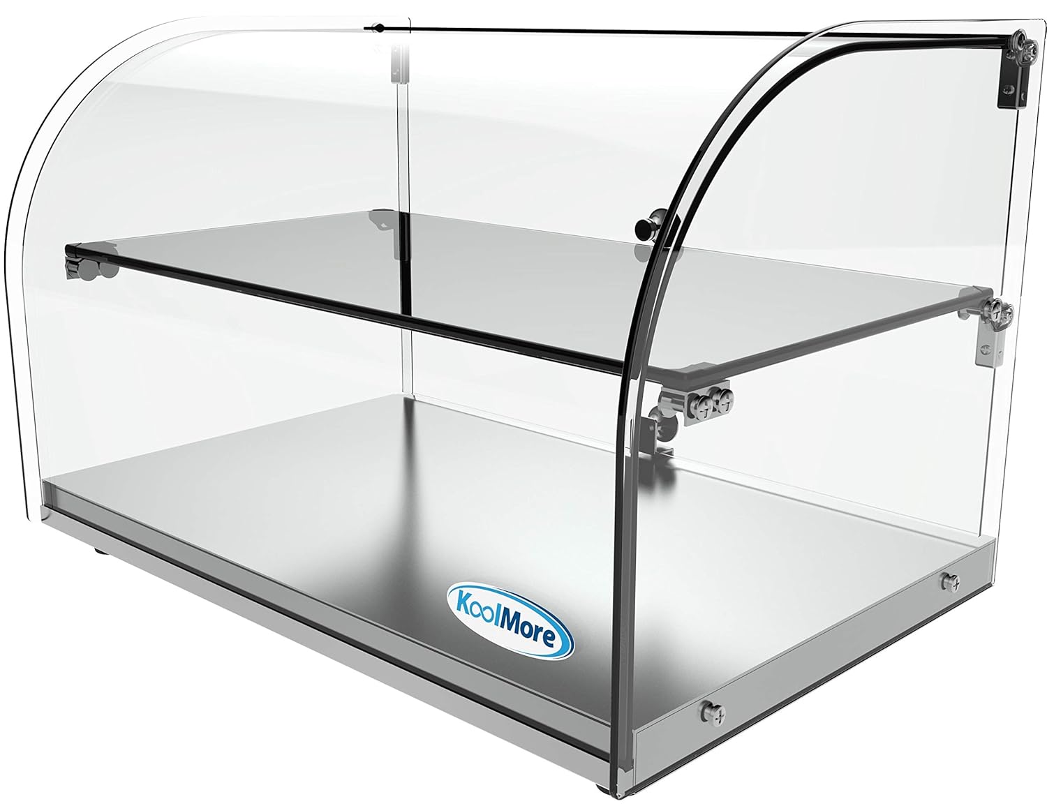 Wholesale OEM ODM KoolMore - DC-2C 22" Commercial Countertop Bakery Display Case with Front Curved Glass and Rear Door - 1.5 cu. ft. Factory & Supplier
