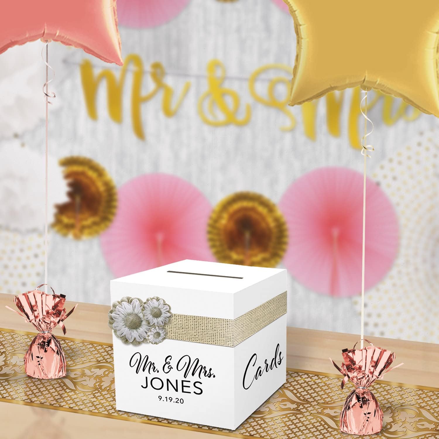 Private Label Beistle 2 Piece All-Purpose White Gift Card Boxes For Wedding Receptions, Anniversaries, Birthday Parties, And Graduations Wholesale Manufacturer