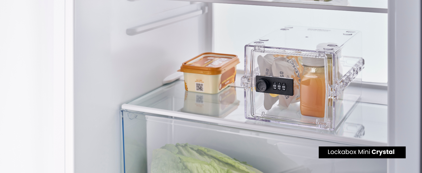 Food Lock Box, Lock Box For Fridge & Freezer