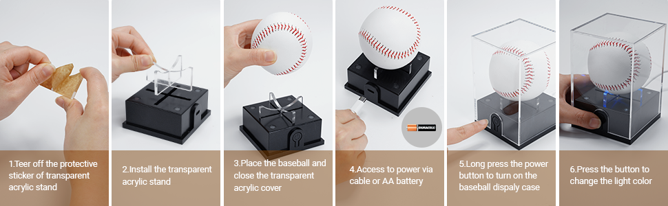 baseball display case