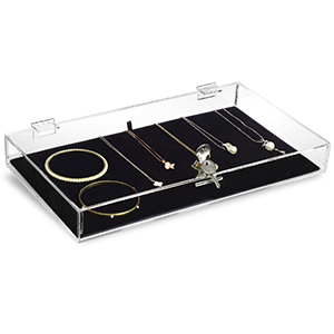 Acrylic Locking Showcase Box with lock