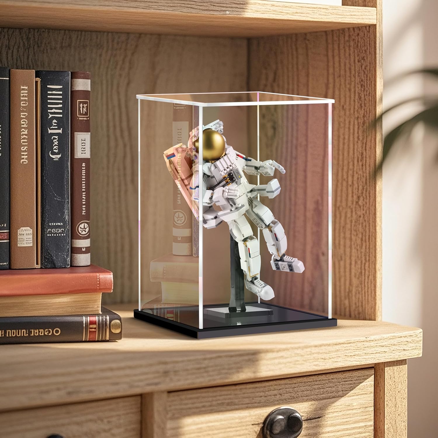 Wholesale OEM ODM Thickened Clear Acrylic Display Case for Lego Assemble Collectibles Acrylic Box Alternative Protective Display Case for Action Figures Home Hobby Toys (14x10x6 inch; 35x25x15 cm) Factory & Supplier