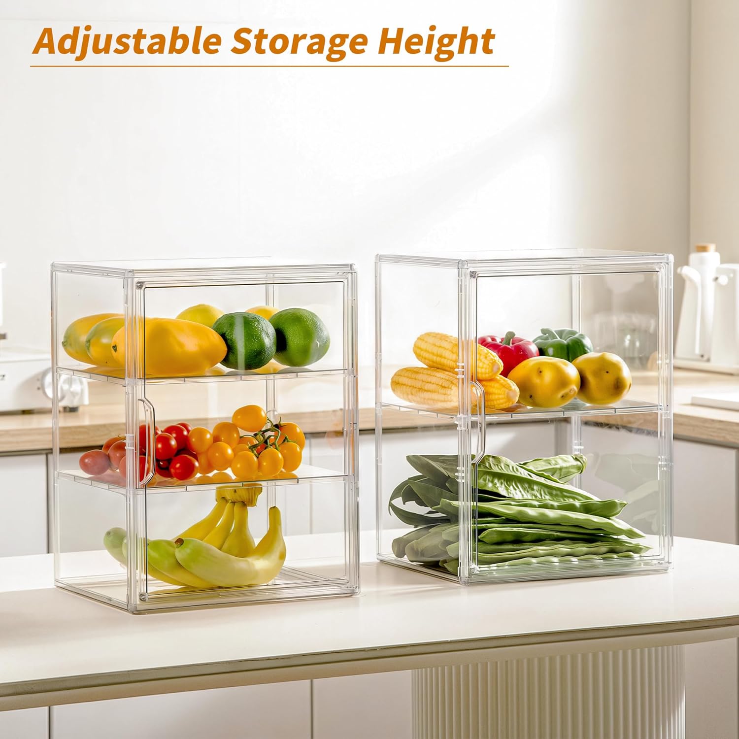 Wholesale OEM ODM Bakery Pastry Display Case 3 Layer Large Clear Bread Box For Kitchen Countertop Bread Storage For Homemade Bread, 10.6" L x 8.7" W x 14.2" H, 1 Pack Factory & Supplier