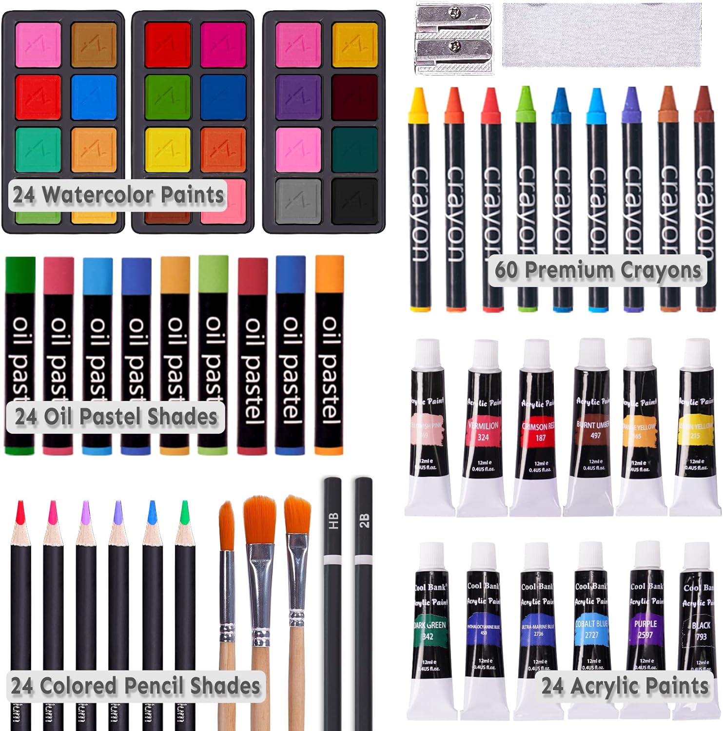 ODM 175 Piece Deluxe Art Set with 2 Drawing Pads, Acrylic Paints,Crayons,Colored Pencils,Paint Set in Wooden Case,Professional Art Kit,Art Supplies for Adults,Teens and Artist,Paint Supplies Custom Mold Development
