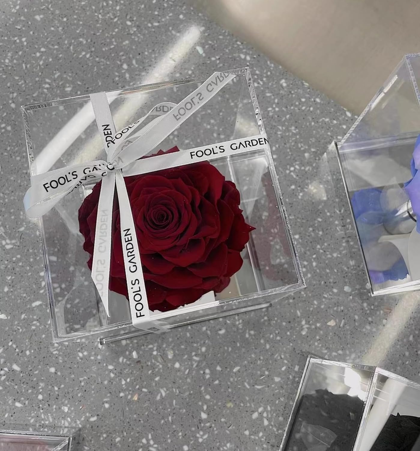 ODM Acrylic Box Large Clear Display Boxes with Lid Transparent Square Cube Acrylic Storage Box for Wedding,Birthday Party Decorations 4x4x4 Inch Custom Mold Development