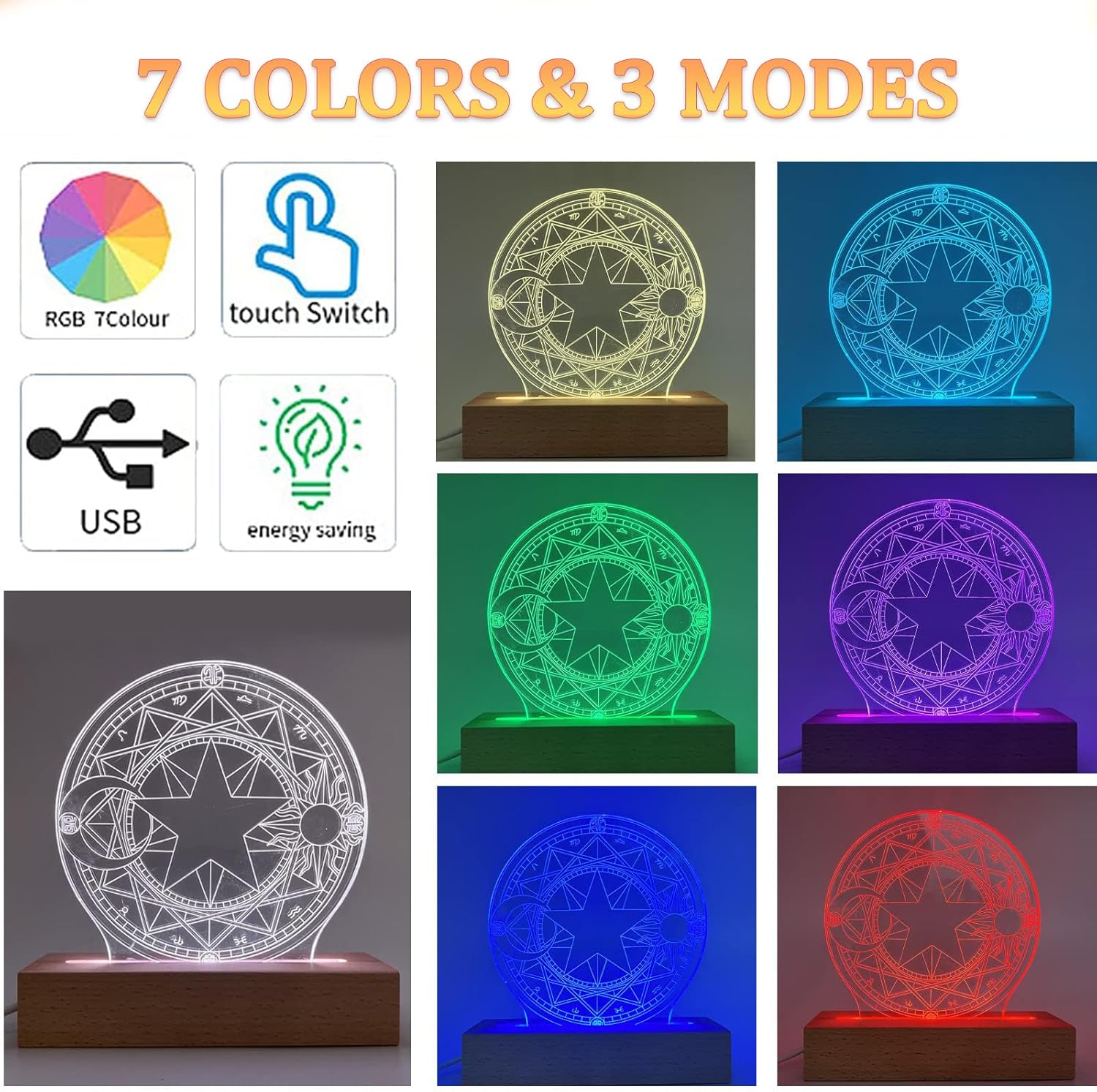 Private Label 2PCS 11.81 Inch Rectangle Display Pedestal, Led Lights Display Base, Wooden Lighted Base Stand for Acrylic and Plexiglass, Night LED Light Lamp Base with USB Switch (11.81 inch - Colorful) OEM Wholesale Manufacturer