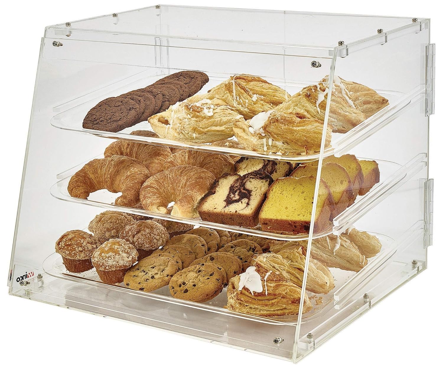 Wholesale OEM ODM Winco 3-Tier Pastry Display Case, Acrylic Medium Factory & Supplier