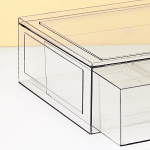 clear storage drawers