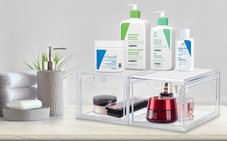 clear organizer drawer