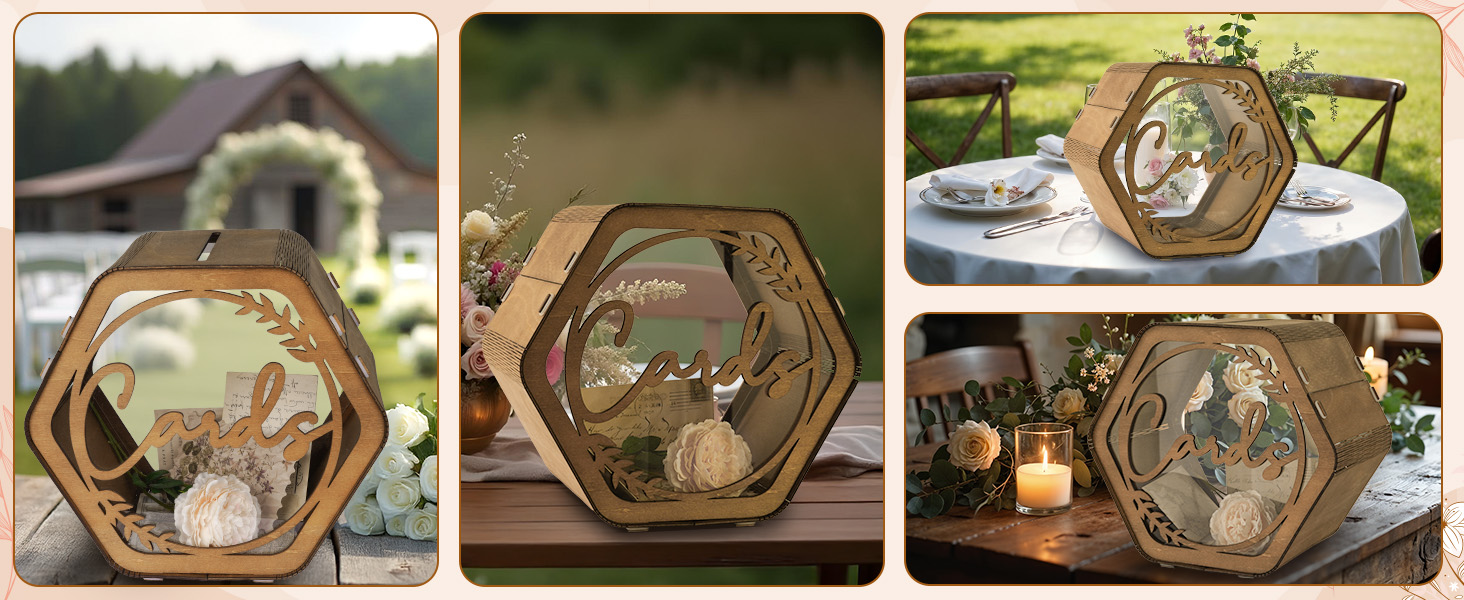 wedding card box for reception