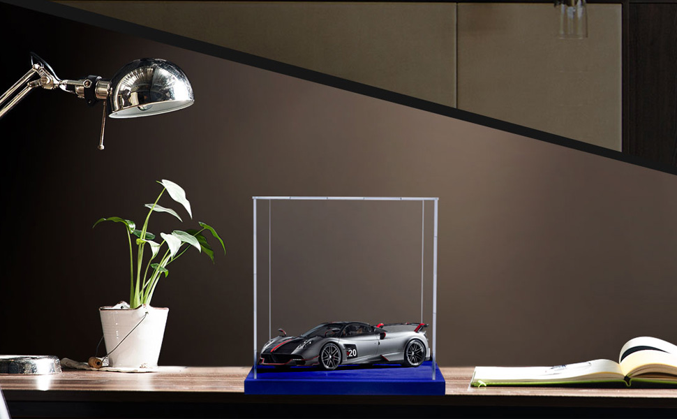 QIMOND Display Case with Lid for Collectibles