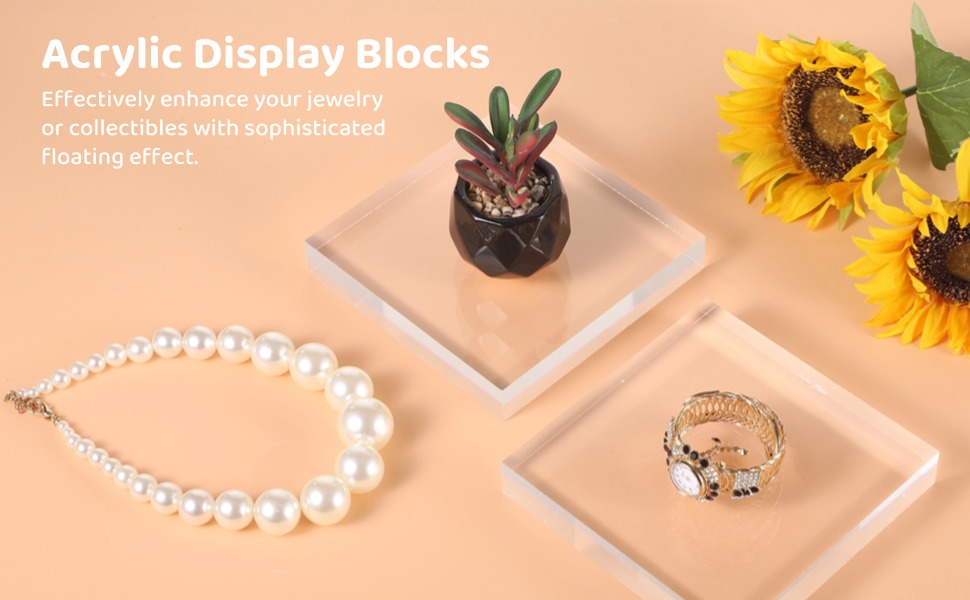 Acrylic Display Blocks