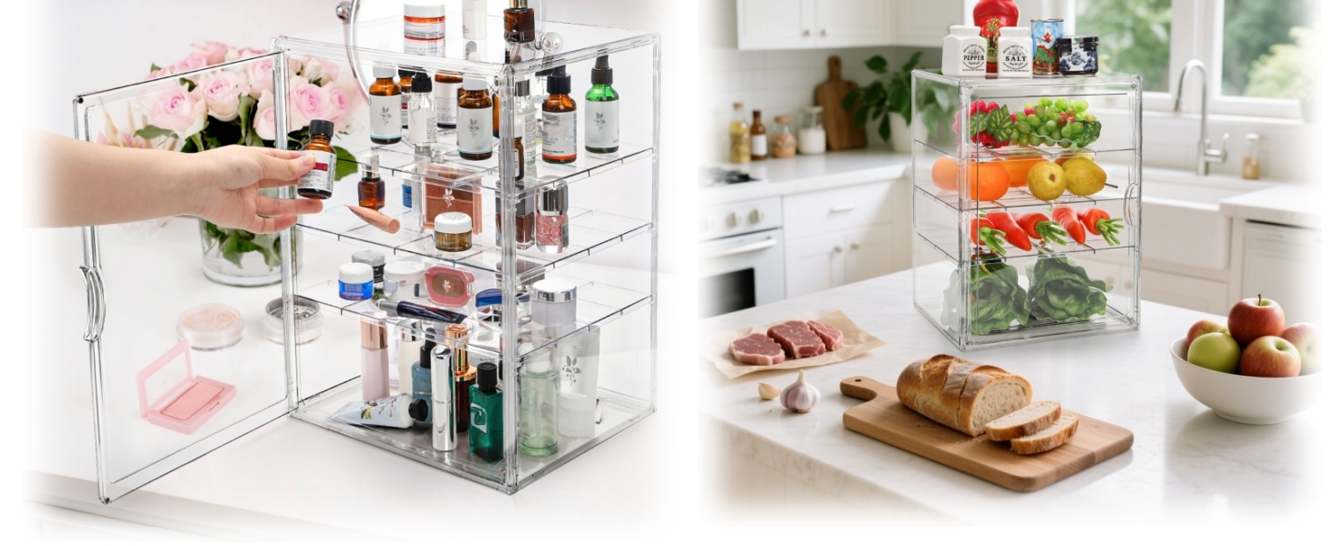 Space-Saving Bread Storage Cabinet​