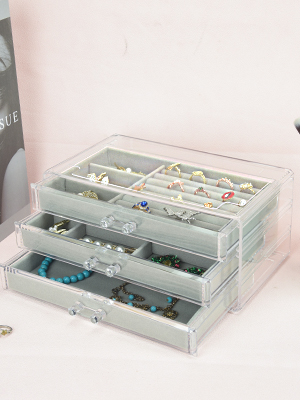 Velvet Jewellery Organizer