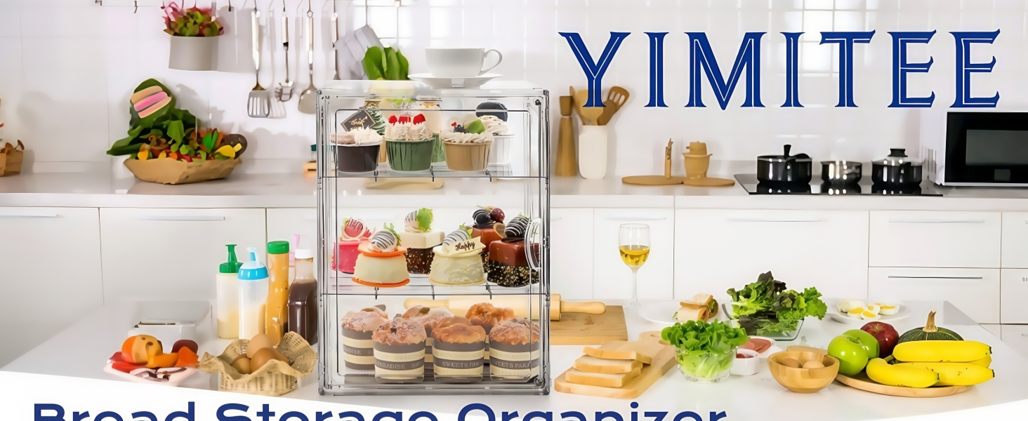 Clear Plastic Cabinet for Desserts​