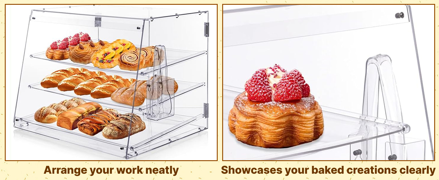 Pastry Display Case countertop