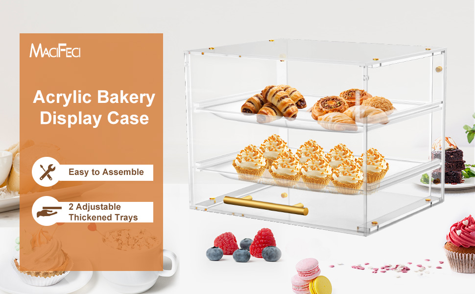 pastry display case countertop