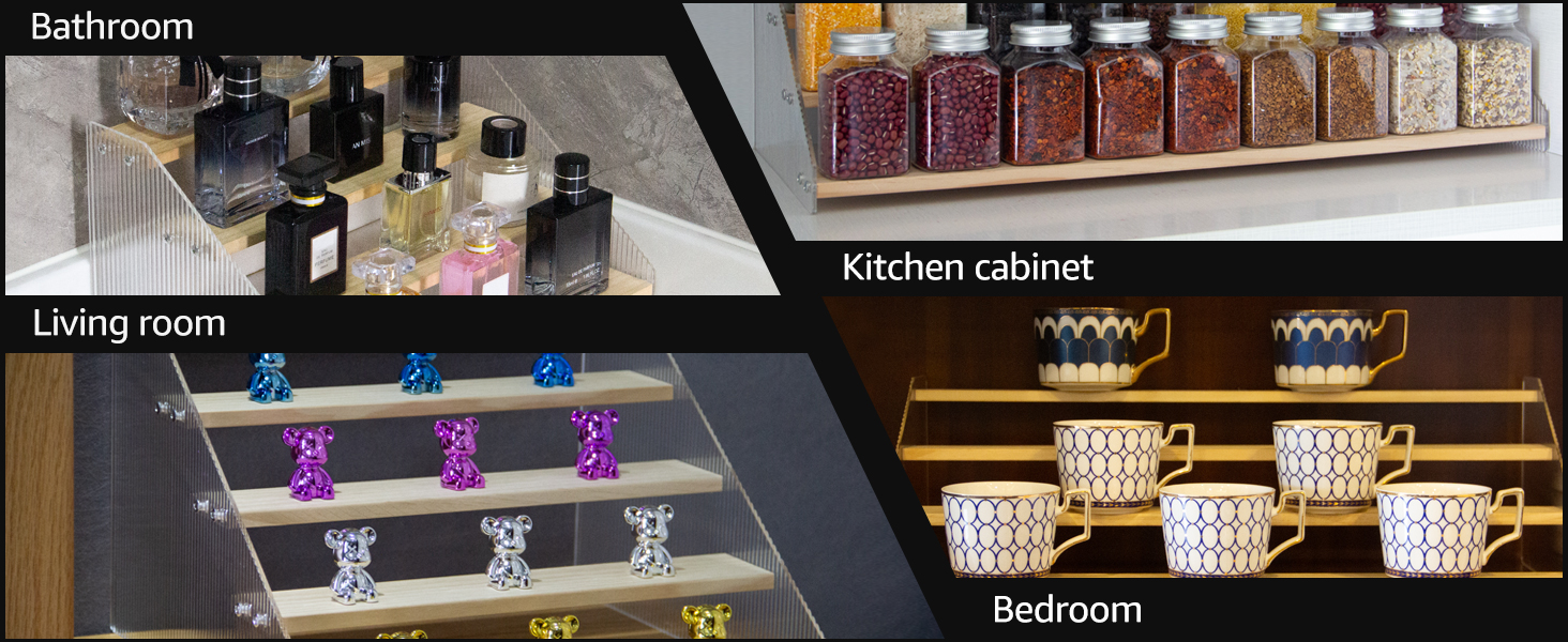 Multi-purpose rack for perfumes in the bathroom toys in the bedroom and so on