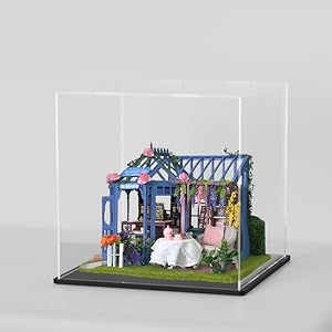 dollhouse diy tiny house toys display case