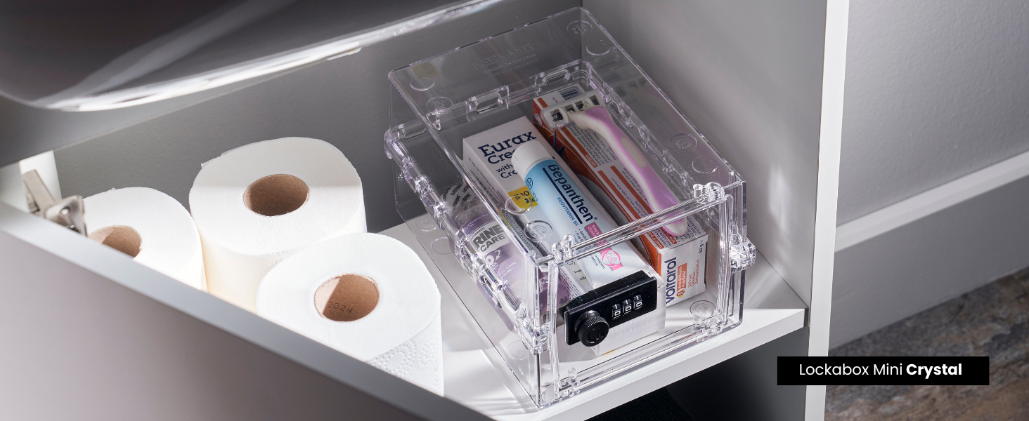 Lock Box For Medications, Medicine Lock Box, Locking Medicine Box