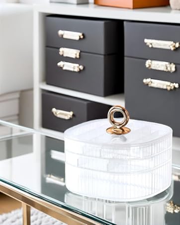 Halafe Jewelry Organizer Clear