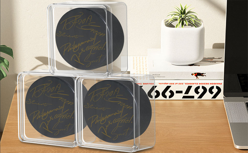 Hockey Puck Display Cases