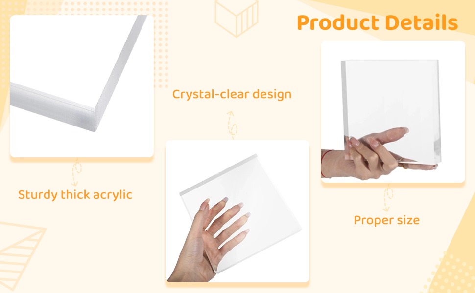 Acrylic Display Blocks