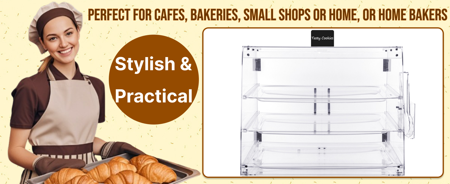 perfect for cafes, bakeries, small shops or home, or home bakers