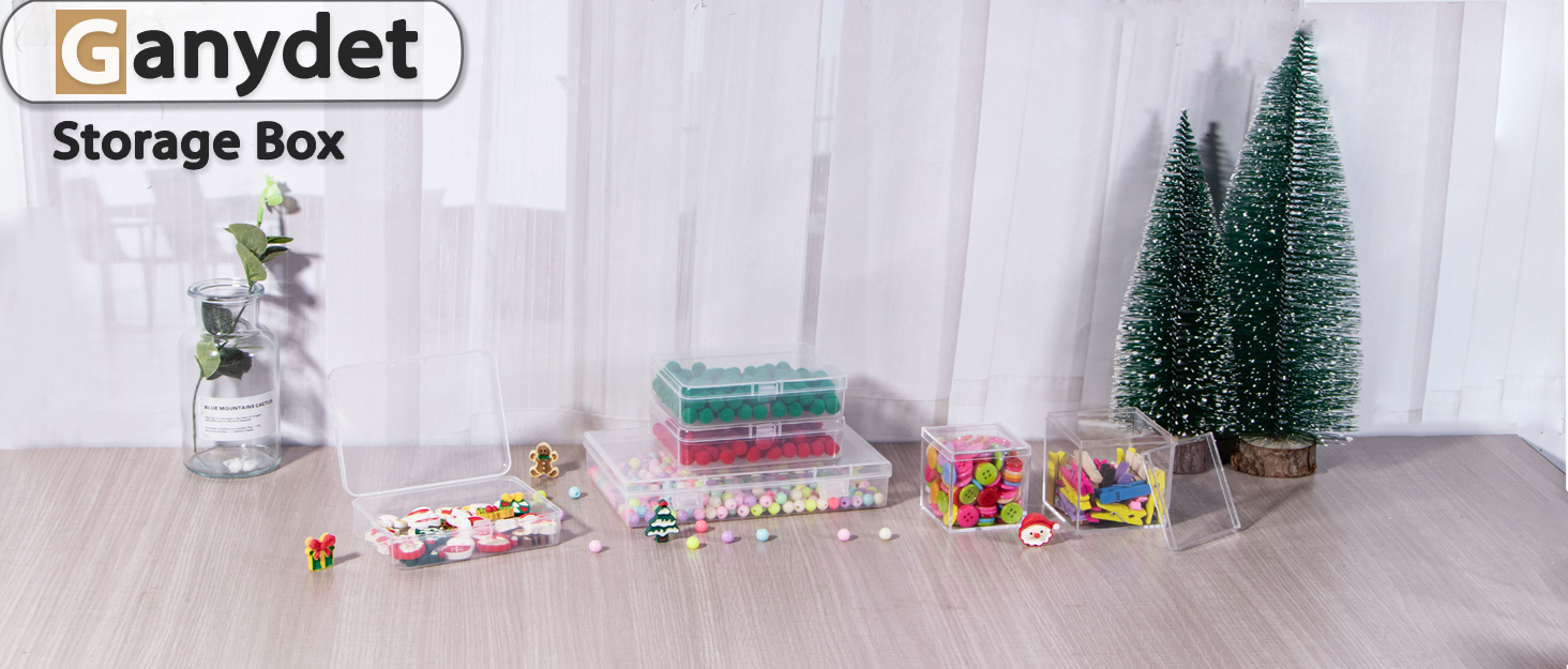 ODM 6 Packs Clear Acrylic Plastic Box, Acrylic Boxes with Lids, Small Square Plastic Containers 2.1''×2.1''×2.2'', Plastic Square Boxes for Candy, Pill and Jewelry Custom Logo Service