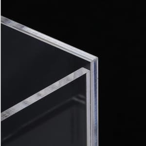 Acrylic Display Case with Black Base
