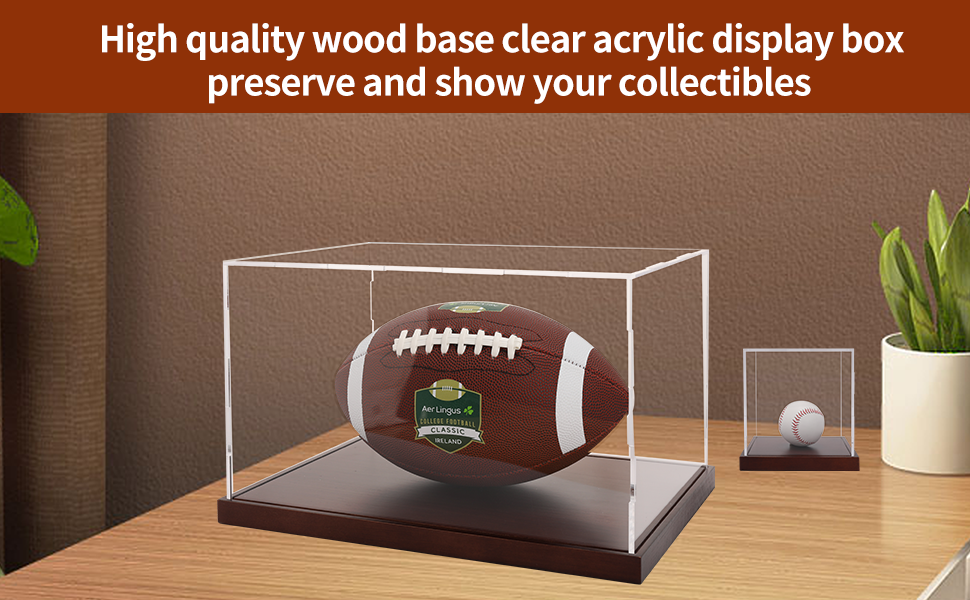 clear arylic display box
