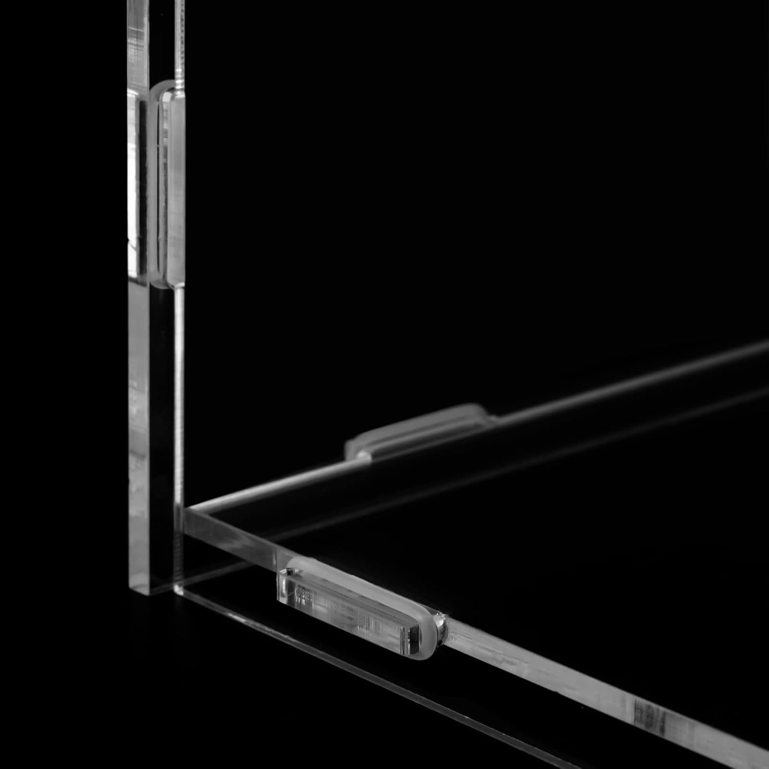 Wholesale OEM ODM Acrylic Display Case 4 Layer Transparent Countertop Showcase,Bakery Pastry Display Case Retail Display Counter Cases Acrylic Display Shelf(18.7*8.46*19.7 Inch) Factory & Supplier