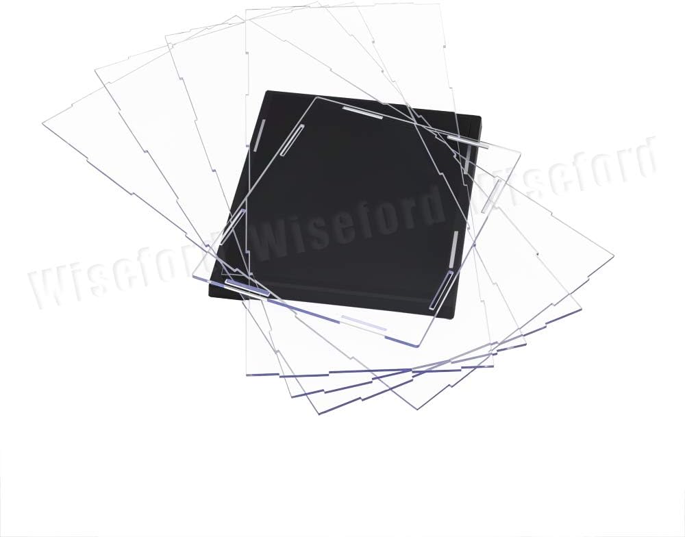 Wholesale OEM ODM Acrylic Display Case for Figures: (7.2 x 5.6 x 14.6 inch) for 12 inch Doll Figure Clear Box for Collectibles, Assembly Required Factory & Supplier
