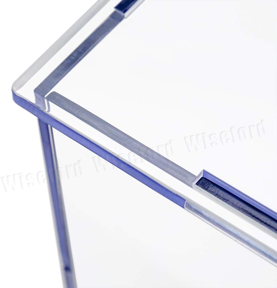 Wholesale OEM ODM Acrylic Display Case for Figures: (7.2 x 5.6 x 14.6 inch) for 12 inch Doll Figure Clear Box for Collectibles, Assembly Required Factory & Supplier