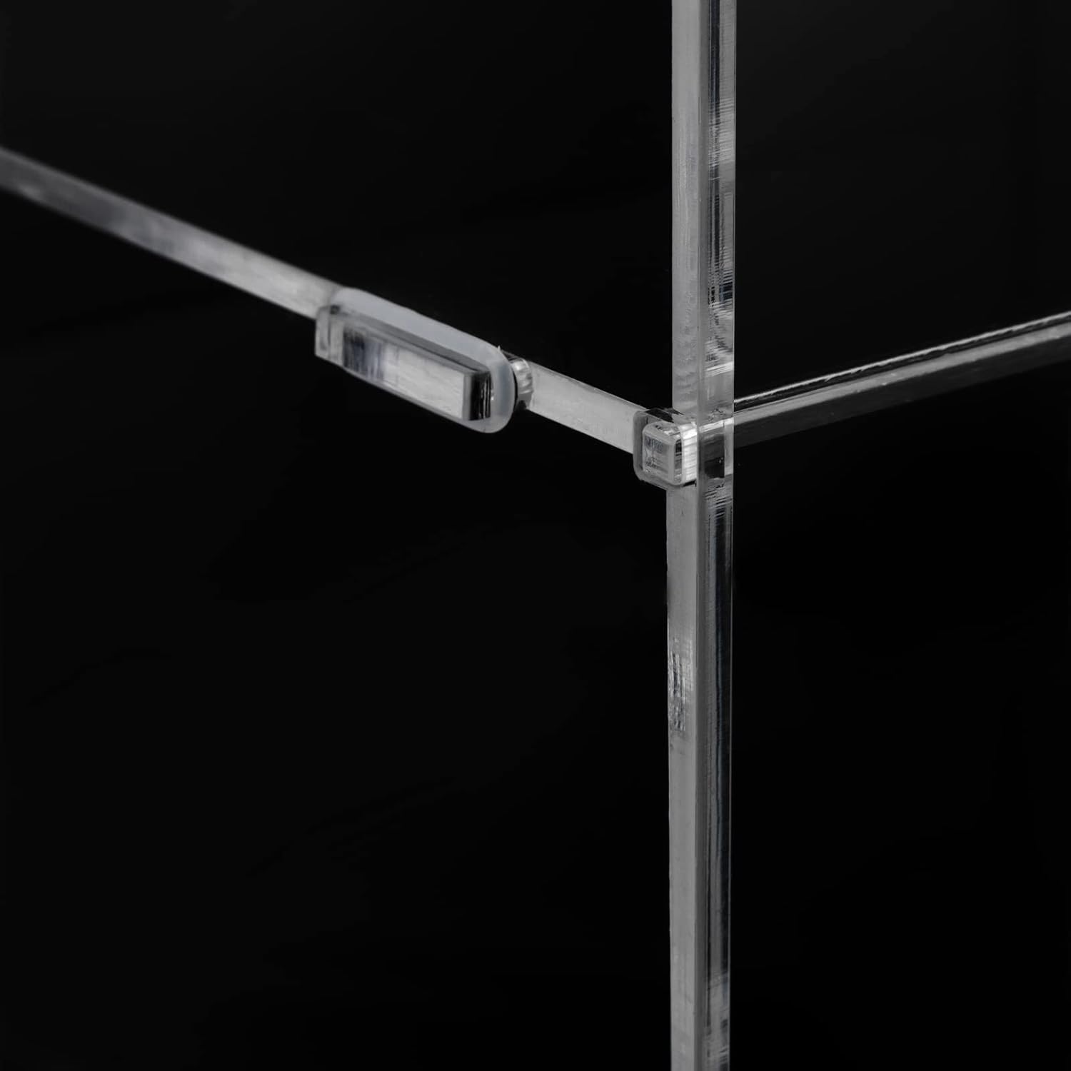 Wholesale OEM ODM Acrylic Display Case 4 Layer Transparent Countertop Showcase,Bakery Pastry Display Case Retail Display Counter Cases Acrylic Display Shelf(18.7*8.46*19.7 Inch) Factory & Supplier